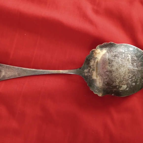 Antique silver plated serving ware vintage petina - Picture 5 of 8